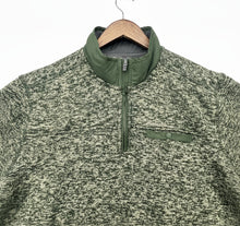 Cargar imagen en el visor de la galería, Suéter Eddie Bauer Polar Verde Bosque (Talla M)

