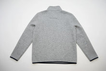 Cargar imagen en el visor de la galería, Suéter Nautica 1/4 Zip para Hombre – Blanco y Gris, Talla Grande
